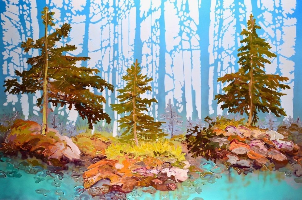 SHEILA KERNAN – simple pleasures – exhibition & artist demonstration at Canada House Gallery on Where Rockies
