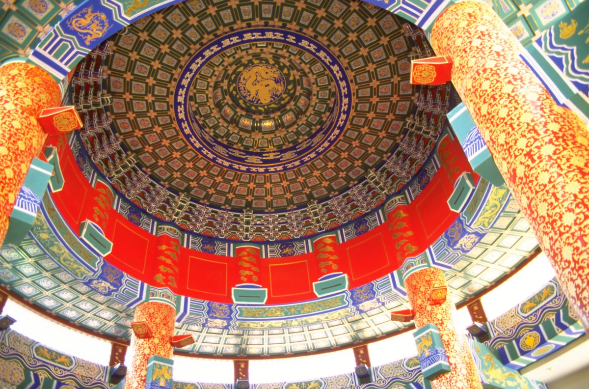 Interior of the Chinese Cultural Centre. Photo courtesy Travel Alberta