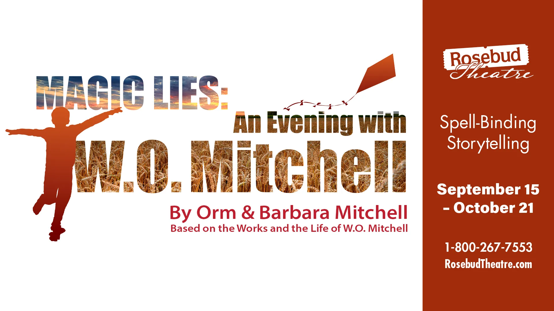 Magic Lies: An Evening with W.O. Mitchell on Where Rockies