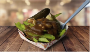 Pickle Fry Poutine from the Calgary Stampede