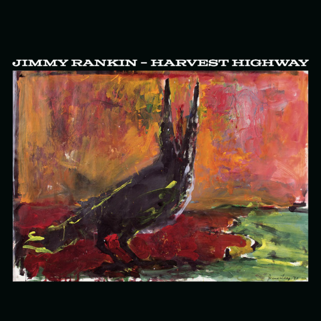 The album cover for Jimmy Rankin's Harvest Highway features artwork by June Leaf