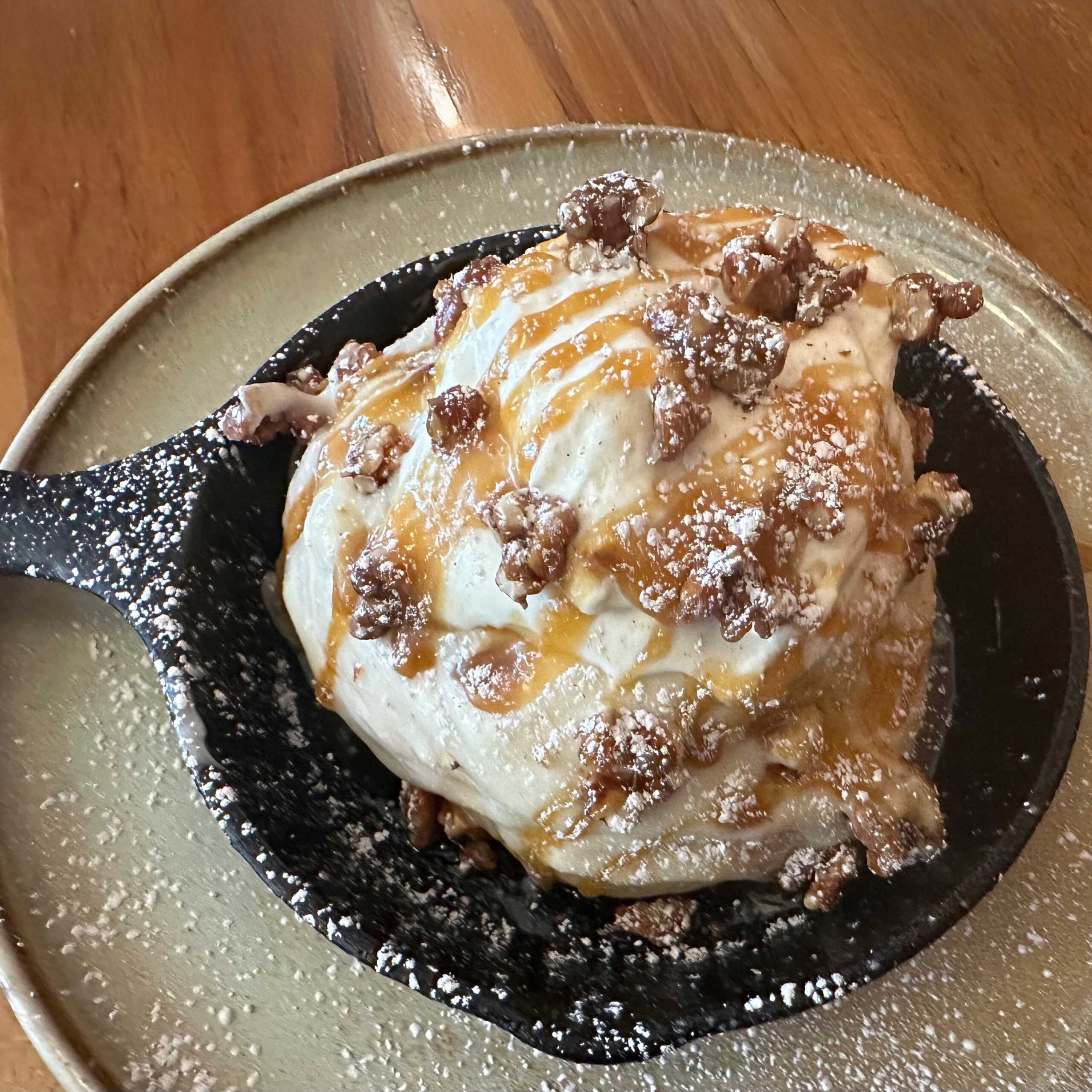 Big Cinnamon Bun from family-friendly dining location Diner Deluxe