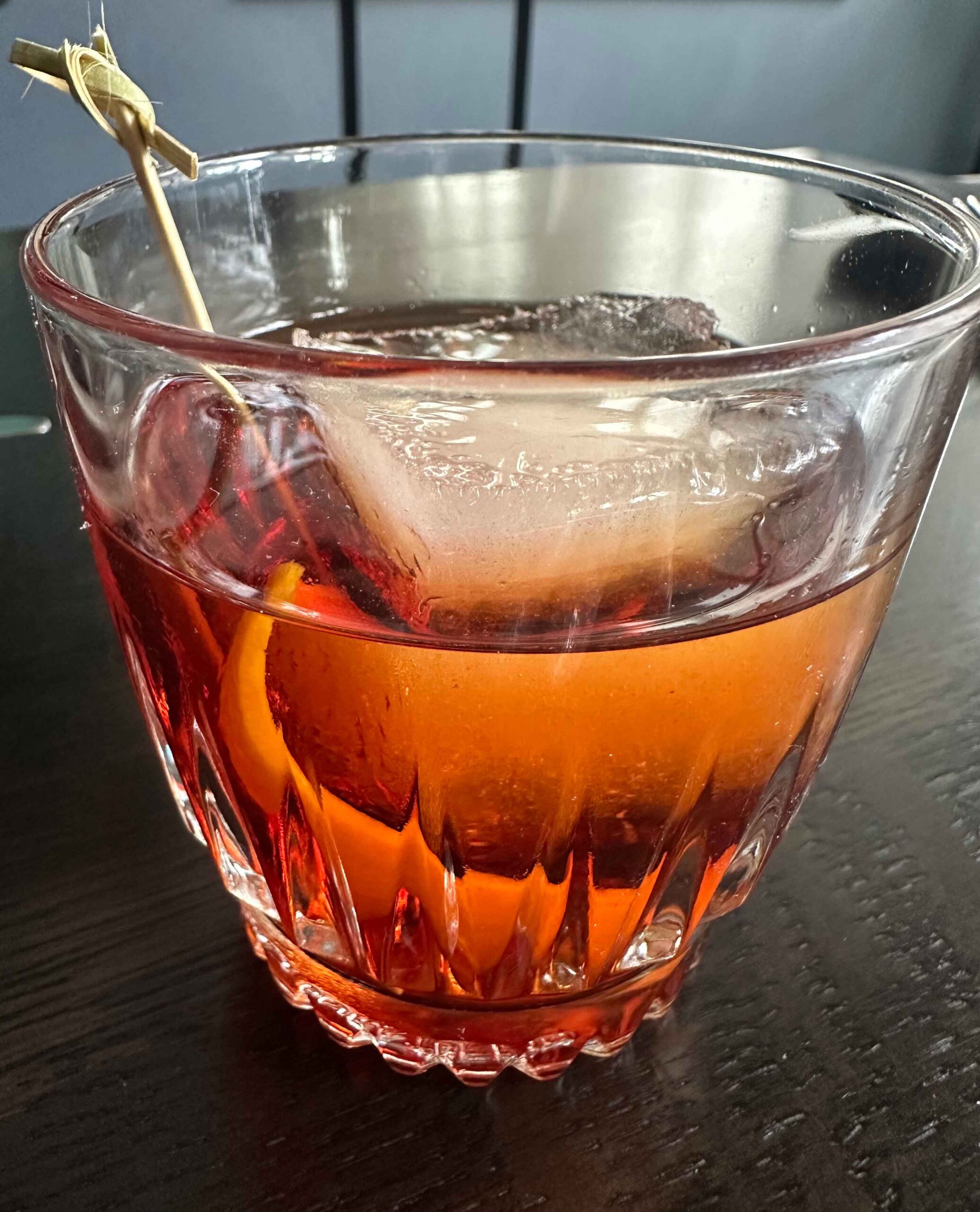 Brown Butter Old Fashioned from Bar Chouette