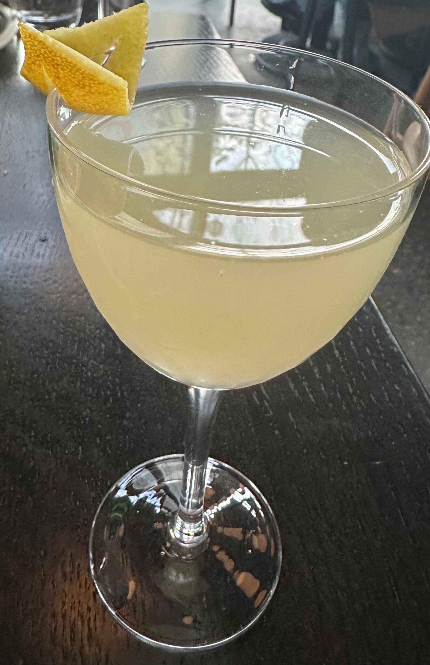 You Had Me at Yuzu cocktail from Bar Chouette