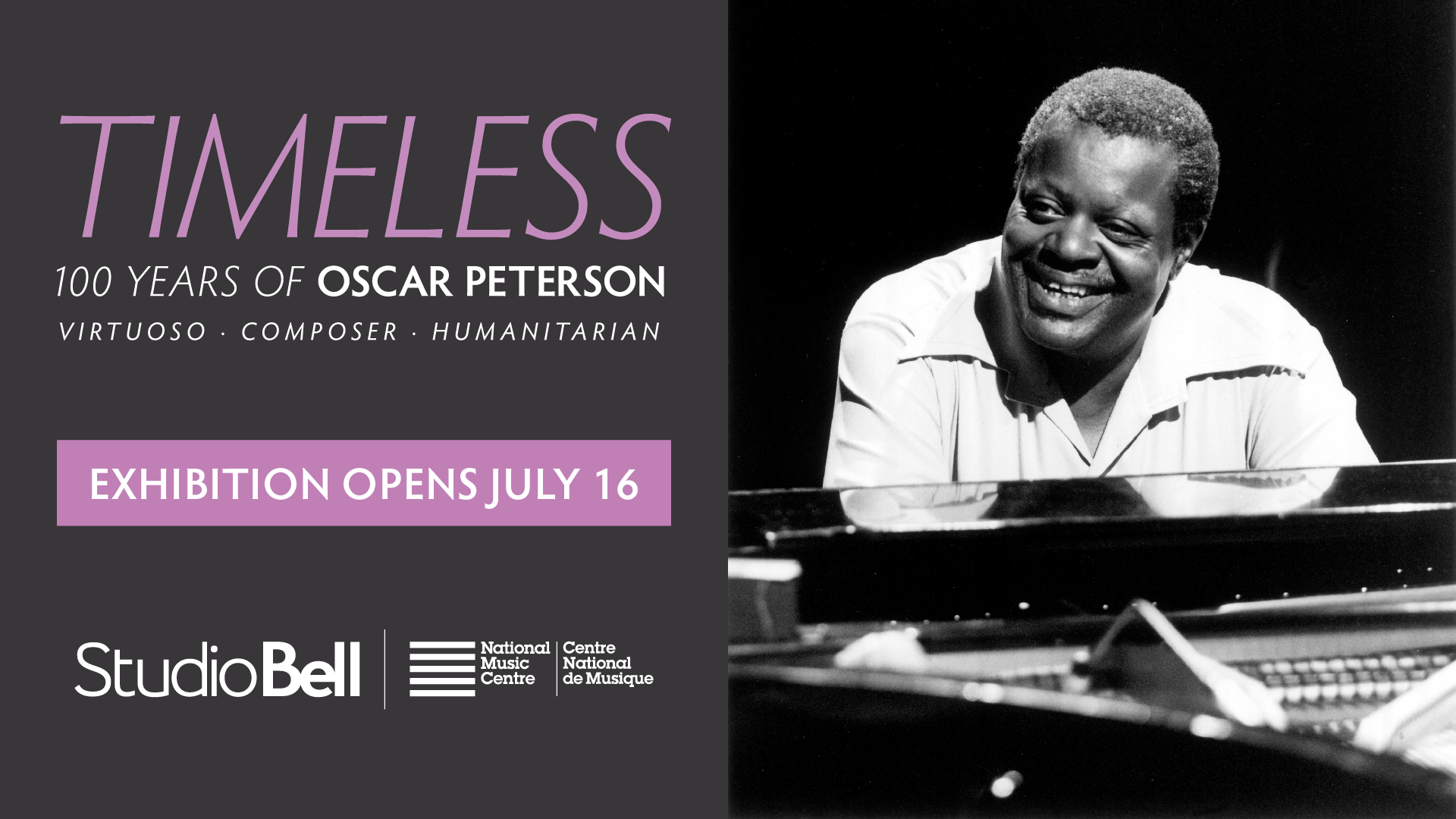 Timeless: 100 years of Oscar Peterson on Where Rockies