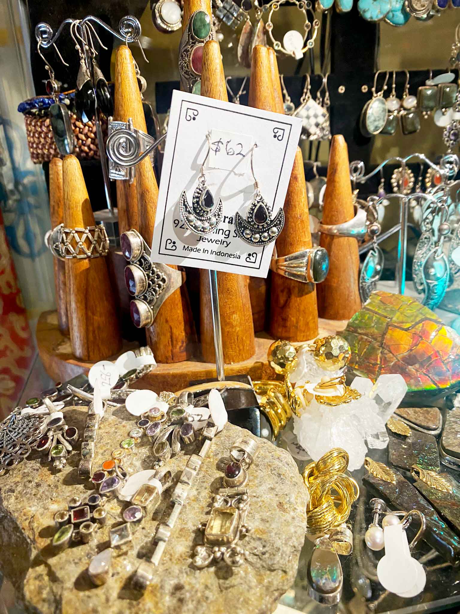Fair-trade silver jewellery and folk art fill the shelves at Kensington’s Manana Inports