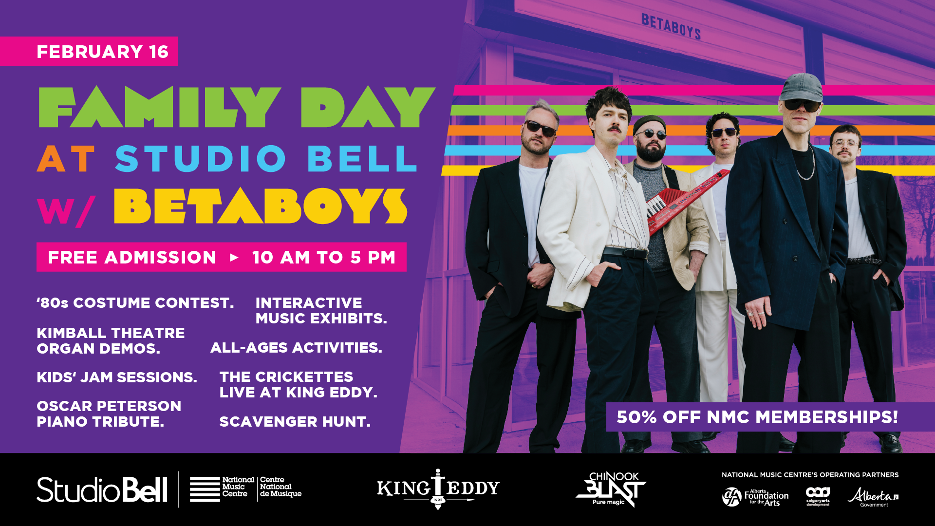 Family Day at Studio Bell Event Image