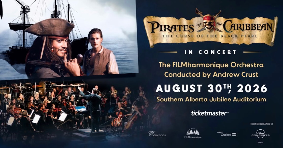 Pirates of the Caribbean: The Curse of the Black Pearl In Concert - Read more on Where Calgary Online Pirates of the Caribbean: The Curse of the Black Pearl In Concert on Where Rockies