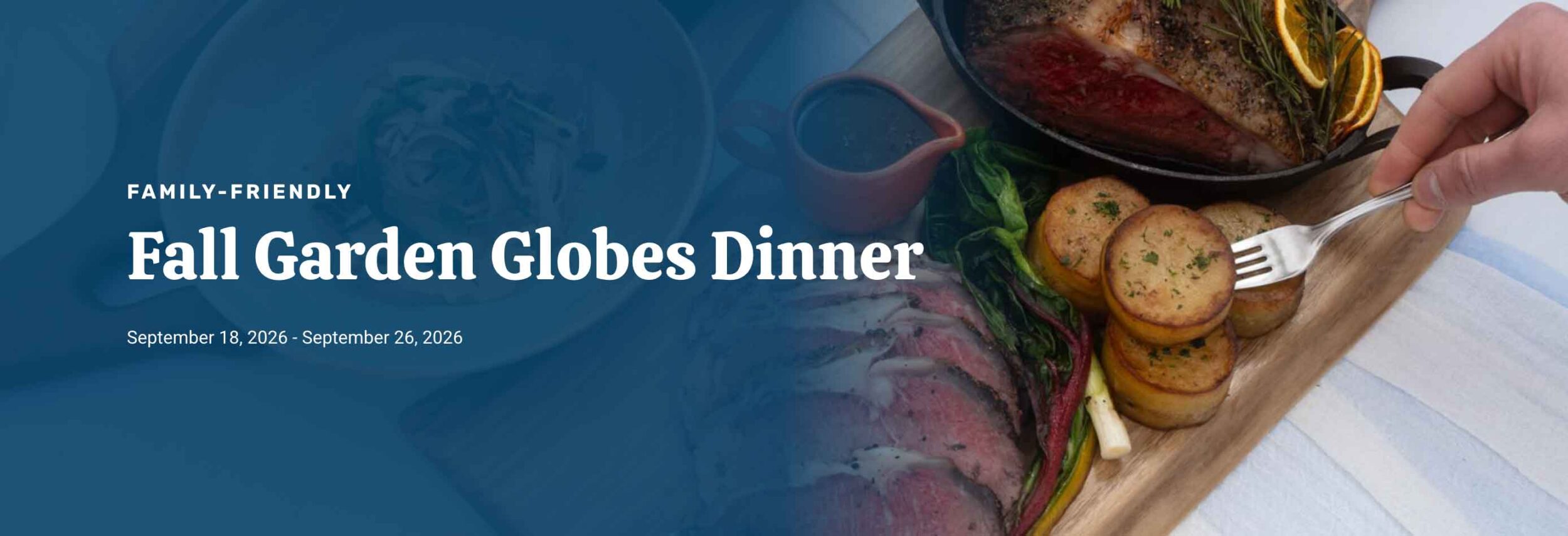 Fall Garden Globes Dinner on Where Rockies